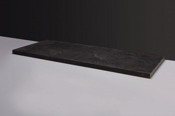 Natursteinplatte (120,5 cm) Bluestone, Rand matt geschliffen, 2 Bohrlöcher 400050