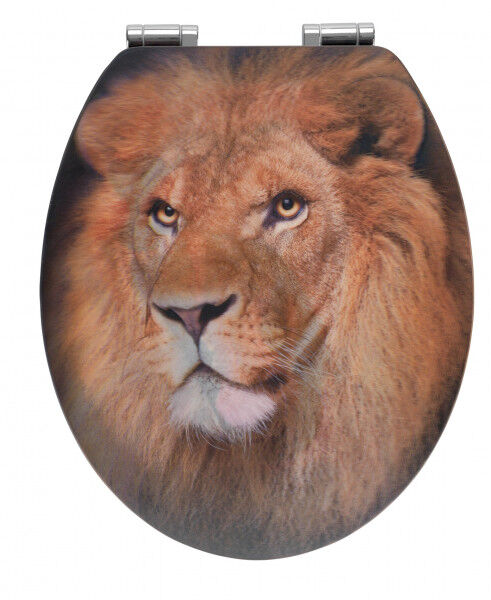 WENKO WC-Sitz Lion mit 3D-Effekt, 22974100