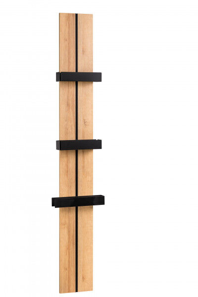 Lanzet Woodblock Wandpaneele 20x160 cm Hellbraun