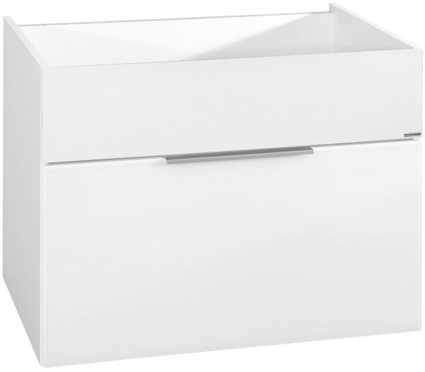 Fackelmann KARA Waschbeckenunterschrank 80 cm, Weiß, 1 Schublade