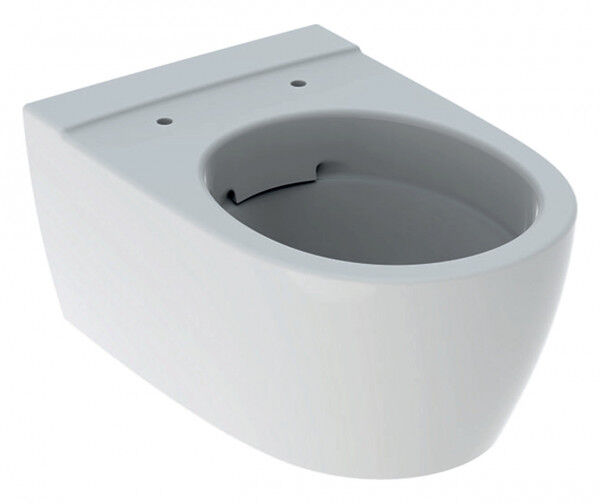 Geberit ICON Tiefspül-WC spülrandlos, wandhängend, Weiß
