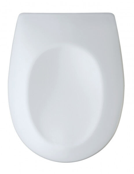 WENKO WC-Sitz Vorno, Toilettensitz mit Absenkautomatik, Schnellbefestigung, aus stabilem Duroplast